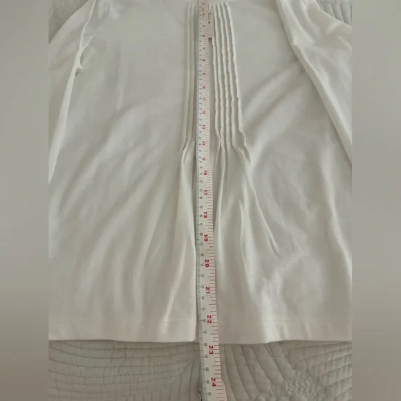 Talbots Pintuck cotton top NWT - Picture 6 of 7